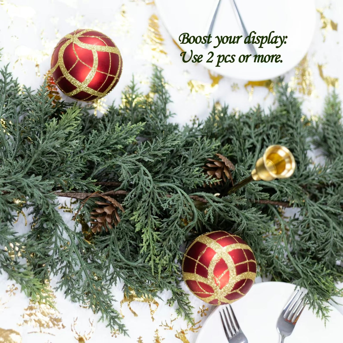 Hearth & Cedar™ – Lush Artificial Cedar Garland