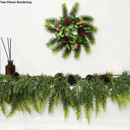 Hearth & Cedar™ – Lush Artificial Cedar Garland